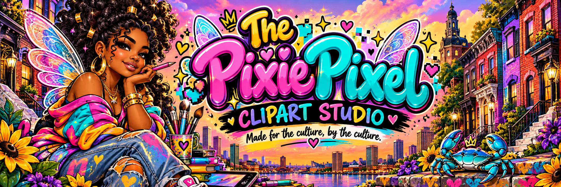 The Pixie Pixel Clipart Studio